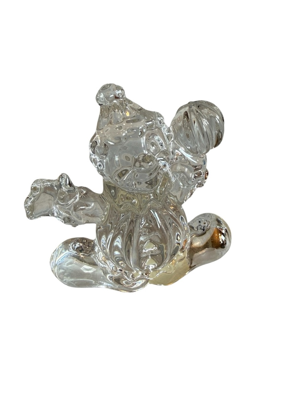 Princess House Clear Glass Bear Figurine